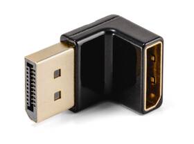 Adaptér Club3D DisplayPort/DisplayPort 1.4, 4K120Hz, 90° černá

 obrázek produktu 1 z 3