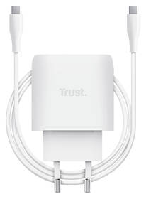 Nabíječka do sítě Trust MAXO 45W GaN, USB-C bílý

 obrázek produktu 6 z 14