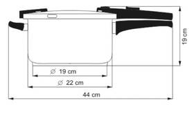 Tlakový hrnec Kolimax COMFORT BLACK 6 l nerez

 obrázek produktu 2 z 3