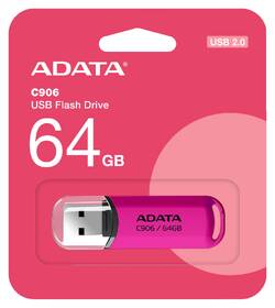 USB Flash ADATA Classic C906 64GB růžový

 obrázek produktu 3 z 3