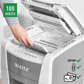 Skartovač Leitz IQ Autofeed 100 P4 

 obrázek produktu 8 z 14