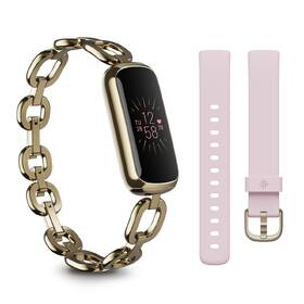 Fitness náramek Fitbit Luxe - Special Edition Gorjana Juwellery Band - Soft Gold/Peony 

 obrázek produktu 5 z 6