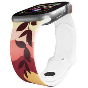 Řemínek Mi-Band na Apple Watch 42/44/45/49 mm - motiv Západ slunce, bílý 

 obrázek produktu 2 z 3