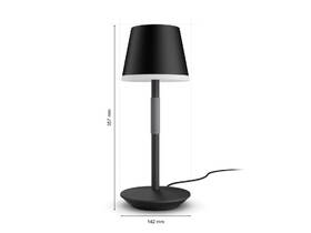 Stolní LED lampička Philips Go černá

 obrázek produktu 8 z 13