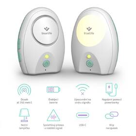Dětská elektronická chůva TrueLife NannyTone VM Pocket 

 obrázek produktu 2 z 9
