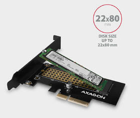Řadič Axagon PCEM2-N - M.2 NVMe M-key slot 

 obrázek produktu 3 z 6