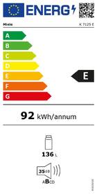 Chladnička Miele K 7125 E bílá

 obrázek produktu 1 z 8