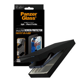 Tvrzené sklo PanzerGlass Ultra-Wide Fit na Apple iPhone 17 Pro Max s bezprašným aplikačním boxem 

 obrázek produktu 5 z 7