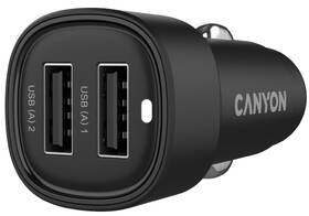 Adaptér do auta Canyon OnDrive 24  24W 2xUSB-A černý

 obrázek produktu 1 z 9