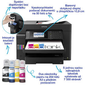 Tiskárna multifunkční Epson Eco Tank L15150 

 obrázek produktu 2 z 6
