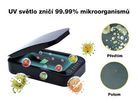 UV sterilizátor FIXED pro mobilní telefony, bezdrátové nabíjení bílý

 obrázek produktu 5 z 9