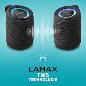 Přenosný reproduktor LAMAX Waver1 černý

 obrázek produktu 2 z 8