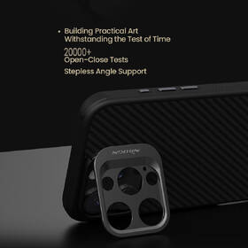 Kryt na mobil Nillkin CarboProp Aramid Magnetic na Apple iPhone 16 Pro Max černý

 obrázek produktu 3 z 5