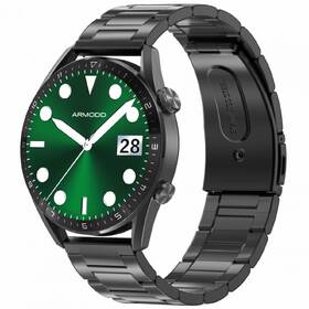 Chytré hodinky ARMODD Silentwatch 5 Pro - černé s kovovým řemínkem 

 obrázek produktu 3 z 5