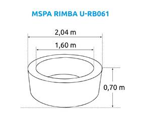 Vířivka MSpa Rimba U-RB062 šedá

 obrázek produktu 22 z 22