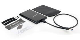 Box na HDD Gembird pro 2,5” disky, USB 3.1, Type-C hliník

 obrázek produktu 4 z 4