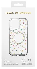 Kryt na mobil iDeal Of Sweden Clear Case Mid na iPhone 15 Pro Max průhledná
