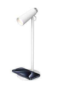 Stolní LED lampička IMMAX TIT, Qi nabíjení bílá

 obrázek produktu 2 z 9