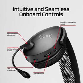 Headset HyperX Cloud Jet Wireless Gaming Headset černý

 obrázek produktu 10 z 12
