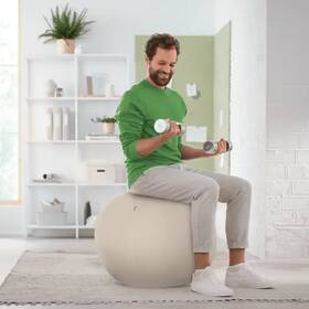 Sedací míč Leitz Ergo Anti-Roll Light Grey, 75cm šedý

 obrázek produktu 7 z 10