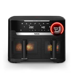 Fritéza horkovzdušná Tefal EY9478E0 Ever Fry XXL Dual+ černá

 obrázek produktu 2 z 9