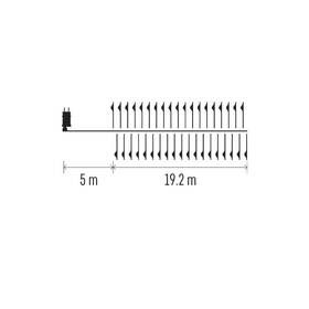 LED řetěz EMOS 1920, 19,2M IP44, CW (19,2m) stříbrný

 obrázek produktu 5 z 7
