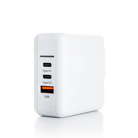Nabíječka do sítě ERPOWER 65W GaN PD 2x USB-C, USB-A QC 3.0 bílá

 obrázek produktu 1 z 5