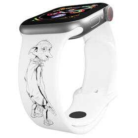 Řemínek Harry Potter na Apple Watch 42/44/45/49 mm - motiv Dobby, bílý 

 obrázek produktu 2 z 3