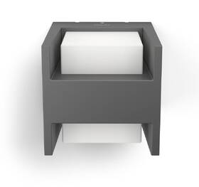 Nástěnné svítidlo Philips Arbour 2xLED, teplá bílá - antracitové 

 obrázek produktu 1 z 2