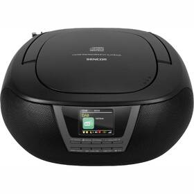 Radiopřijímač DAB+/CD Sencor SPT 6200DB černá barva
