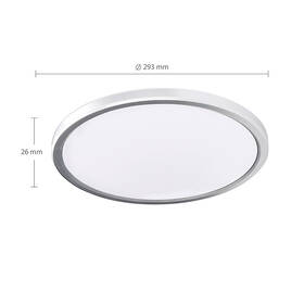 Stropní svítidlo Solight WO826 24 W, 3CCT, průměr 30 cm stříbrné

 obrázek produktu 4 z 5