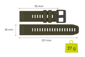 Řemínek Mobile Origin Easy Strap Watch 26mm zelený

 obrázek produktu 3 z 6