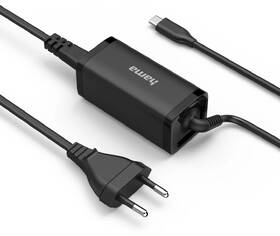 Napájecí adaptér Hama USB-C GaN, Power Delivery 45 W černý

 obrázek produktu 1 z 4