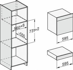 Ohřevná zásuvka Miele ESW 7010 černá barva
