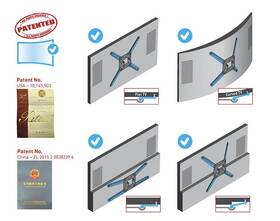 Držák TV Barkan BM331, polohovatelný, pro úhlopříčku 13" až 65", nosnost 40 kg 

 obrázek produktu 2 z 6