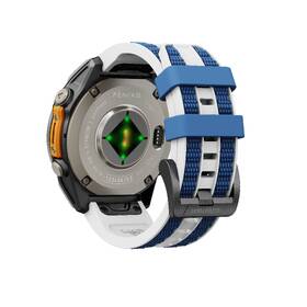 Řemínek Cubenest Premium Silicone Garmin QuickFit Band 26mm bílý/modrý

 obrázek produktu 3 z 5