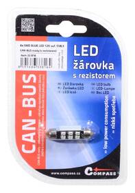 Autožárovka Compass 33816 6 SMD LED 12V suf. SV8.5 CAN-BUS 

 obrázek produktu 1 z 2