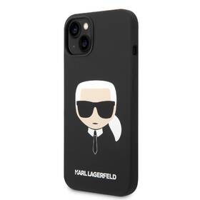 Kryt na mobil Karl Lagerfeld Liquid Silicone Karl Head na Apple iPhone 14 Plus černý

 obrázek produktu 1 z 4