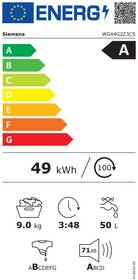 Pračka Siemens WG44G2Z3CS smartFinish bílá barva

