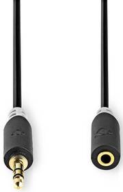 Kabel Nedis jack 3,5mm, F/M, 1m černý

 obrázek produktu 1 z 1