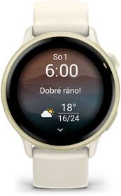 Chytré hodinky Garmin vívoactive 6 zlaté/béžové

 obrázek produktu 3 z 7