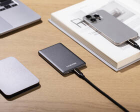 Powerbanka Canyon OnPower 505 Slim MagSafe PD20W 5000 mAh šedá

 obrázek produktu 9 z 10