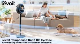 Ventilátor stojanový Levoit R432 DC Cyclone Fan černý

 obrázek produktu 4 z 15