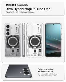 Kryt na mobil Spigen Ultra Hybrid MagSafe Neo One na Samsung Galaxy S26 průhledný

 obrázek produktu 12 z 18