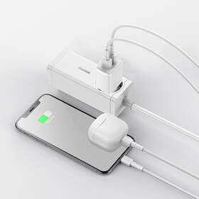 Nabíječka do sítě Baseus 2U 10,5W, 2x USB bílá

 obrázek produktu 8 z 9