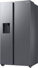 Americká lednice Samsung RS68CG885DS9EF stříbrná barva
