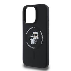 Kryt na mobil Karl Lagerfeld Karl and Choupette na Apple Iphone 16 Pro, MagSafe černý

 obrázek produktu 2 z 4