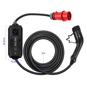 Cestovní nabíjecí stanice IMMAX NEO LITE pro elektromobily EV/PHEV AC Type 2, 11kW, TUY černá

 obrázek produktu 2 z 16