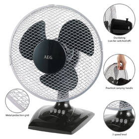 Ventilátor stolní AEG VL 5529 černý

 obrázek produktu 3 z 7