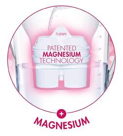 Filtrační konvice BWT VIDA MEI 2,6 l modrá 
